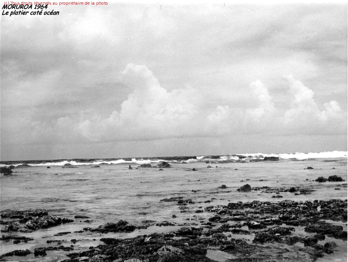 image clichés N & B Polynésie 1964 1965 1293x973