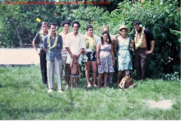 Bora-Bora avec la famille d'acceuil polynésienne