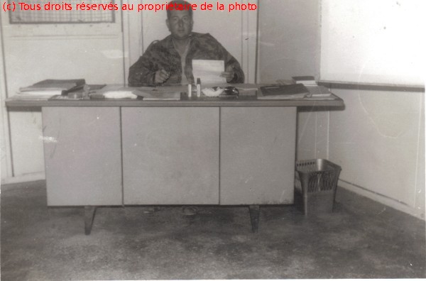 Gambier 06/67, Toté, Cne LE GALL, commandant 115 CMGA